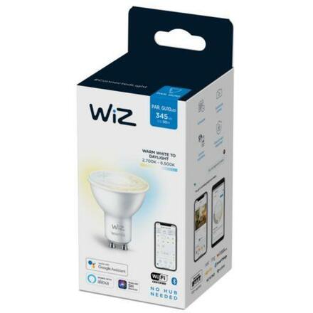 LED Žárovka WiZ Tunable White 8718699787110 GU10 PAR16 4,9-50W 345lm 2700-6500K, stmívatelná
