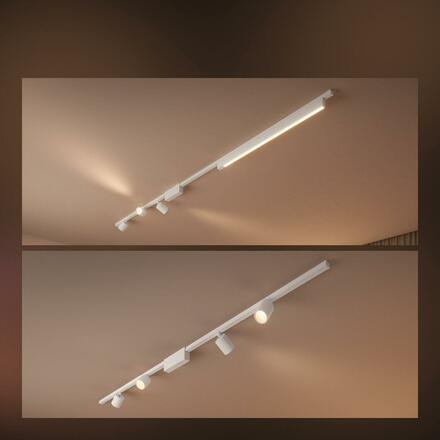 Philips HUE Perifo lištové svítidlo se 4 spoty, LED WACA 20,8W 2040lm 2000-6500K RGB, bílá