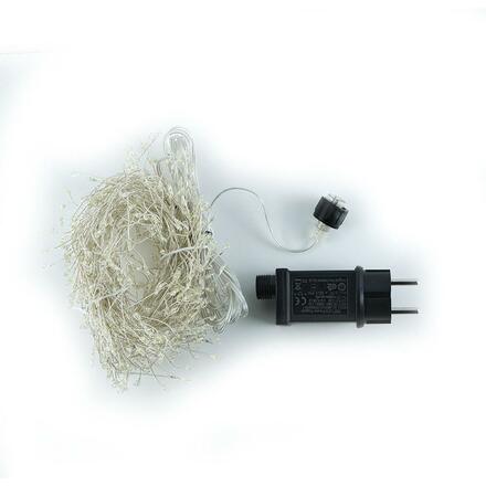 DecoLED LED světelný řetěz, 3 m, teple bílá, 600 diod