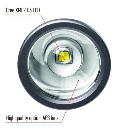 EMOS CREE LED nabíjecí kov. svítilna Ultibright 90 P3190, 1200lm P3190