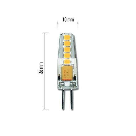 EMOS LED žárovka Classic JC A++ 2W G4 neutrální bílá 1525735401
