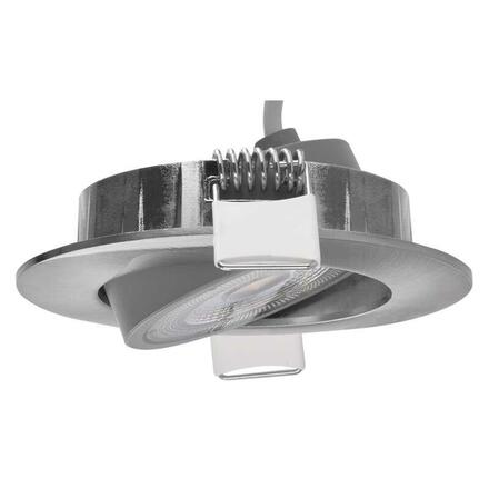EMOS LED bodové svítidlo Exclusive stříbrné, 5W neutrální bílá 1540125570