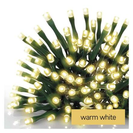 EMOS LED vánoční řetěz, 50 m, venkovní i vnitřní, teplá bílá, časovač D4AW06