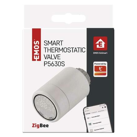 EMOS GoSmart Digitální termostatická hlavice P5630S ZigBee P5630S