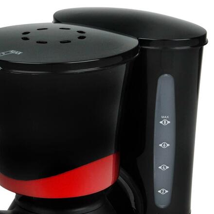 Kávovar KALORIK KA 520.1 R, 800W, termoska 1 l, černo - červená metalíza