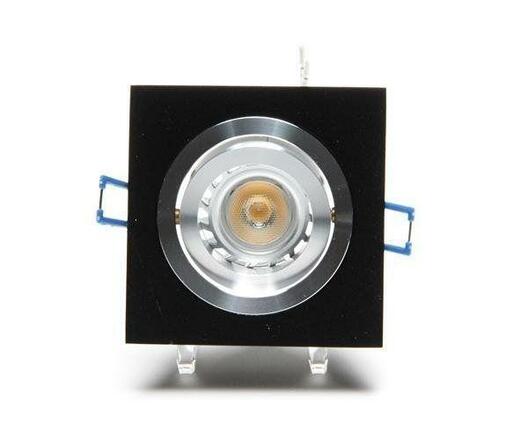 Light Impressions Kapego stropní vestavné svítidlo 12V AC/DC GU5.3 / MR16 1x max. 50,00 W 92 mm černá 110427