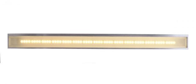 Deko-Light nástěnné přisazené svítidlo Arne 220-240V AC/50-60Hz 4,50 W 3000 K 360 lm 300 stříbrná 341779