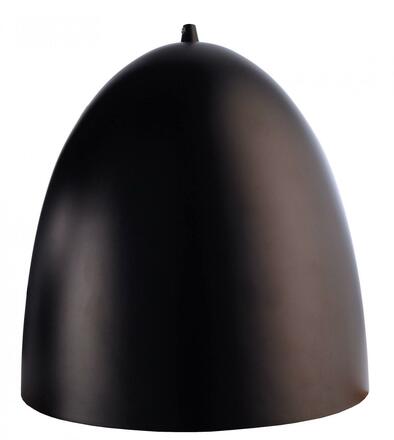 Light Impressions Kapego závěsné svítidlo Bell 220-240V AC/50-60Hz E27 1x max. 100,00 W 300 mm černá 342054