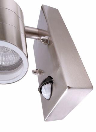 Light Impressions Kapego nástěnné přisazené svítidlo Zilly Up & Down 220-240V AC/50-60Hz GU10 2x max. 35,00 W 215 mm stříbrná 731007