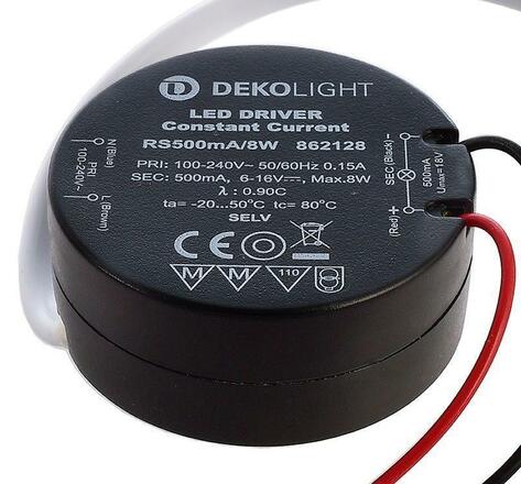 Light Impressions Deko-Light napájení ROa, RS500mA/8W konstantní proud 500 mA IP20 6-16V DC 8,00 W 862128
