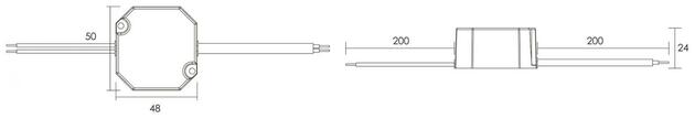 Deko-Light LED-napájení OCTO, DIM, CC, RSM-12-500T/12W konstantní proud 500 mA IP65 stmívatelné 12-24V DC 6,00-12,00 W 862236