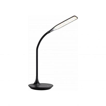 LEUCHTEN DIREKT is JUST LIGHT LED stolní lampa v černé, flexibilní rameno s měnitelnou teplotou barvy světla a stmívaním 2700-5000K LD 13061-18