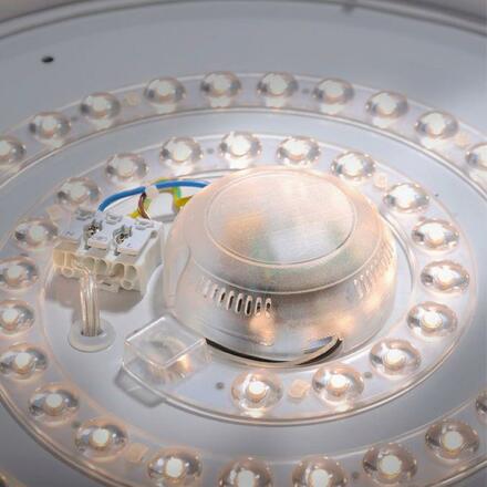 LEUCHTEN DIRECT LED stropní svítidlo, chrom, moderní design, průměr 38,5cm 3000K LD 14422-17