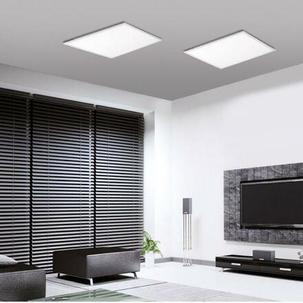 LEUCHTEN DIREKT is JUST LIGHT LED panel svítidlo, stropní svítidlo, bílé, 45x45cm, Smart-Home, stmívatelné MEDION RGB+3000-5000K