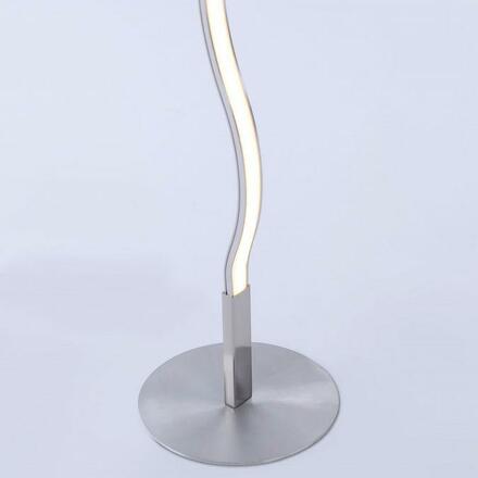 LEUCHTEN DIREKT is JUST LIGHT LED stojací svítidlo, ocel, design vlny 3000K LD 15168-55
