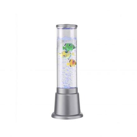 LEUCHTEN DIREKT is JUST LIGHT LED vodní sloupec, stříbrná, průměr 12,5cm, dekorativní RGB LD 85127-21