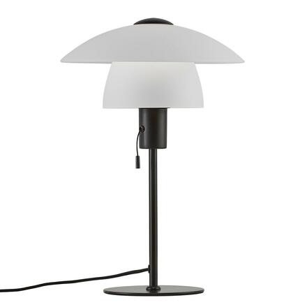 NORDLUX stolní lampa Verona 15W E27 černá opál 2010875001