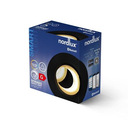 NORDLUX vestavné svítidlo Dorado Smart Light 1-Kit 4,7W LED černá 2015650103