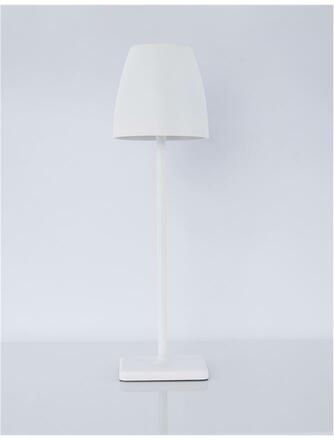 Nova Luce Přenosná venkovní lampička COLT - 1 W, 104 lm, 3000 K, bílá NV 9121911