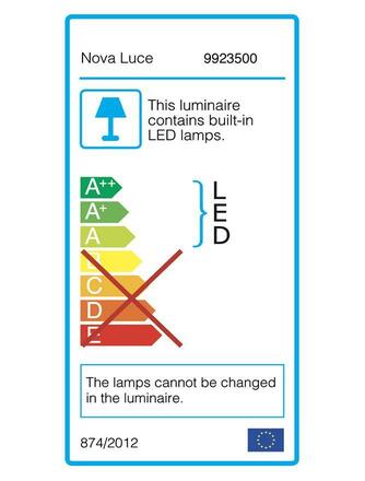 Nova Luce Venkovní přenosná LED lucerna FIGI - LED 2 W, 500x145x145 mm NV 9923500