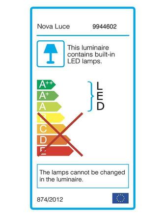 Nova Luce Venkovní stropní svítidlo OLIVER - 20 W, 1550 lm, 3000 K, bílá NV 9944602
