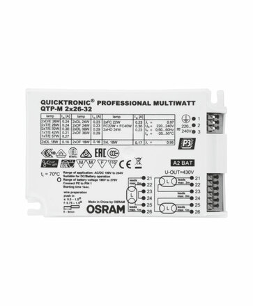 OSRAM QTP-M 2X26-32/220-240 S