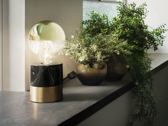 PAULMANN LED Globe 6,5 W E27 zrcadlový svrchlík zlatá teplá bílá stmívatelné 286.78