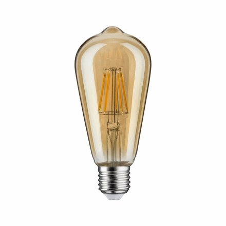 PAULMANN LED žárovka ST64 6,5 W E27 zlatá zlaté světlo 287.17