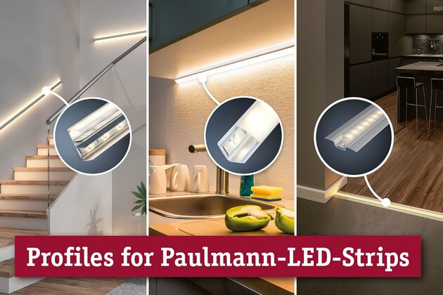 Paulmann Floor Profil pochozí s diffusorem 1m eloxovaný hliník, satin, hliník/plast 704.10 P 70410