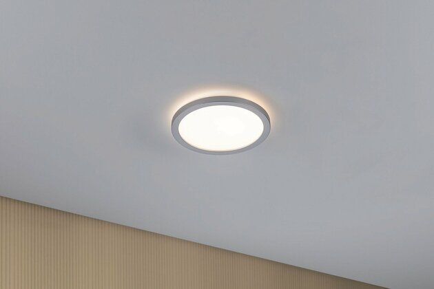 PAULMANN LED Panel Atria Shine kruhové 190mm 1340lm 3000K matný chrom