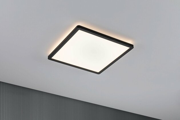 PAULMANN LED Panel Atria Shine hranaté 293x293mm 2000lm 3000K černá