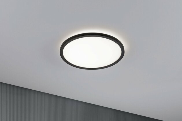 PAULMANN LED Panel Atria Shine kruhové 293mm 2000lm 4000K černá