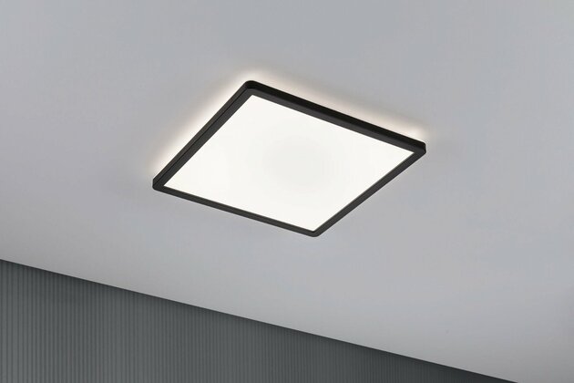 PAULMANN LED Panel Atria Shine hranaté 293x293mm 2000lm 4000K černá
