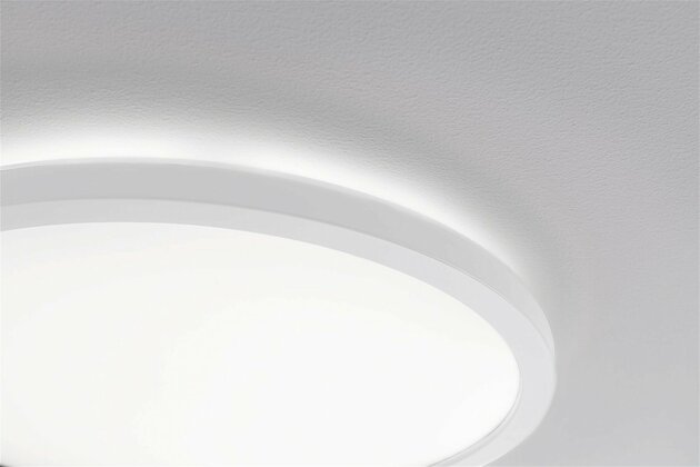 PAULMANN LED Panel Atria Shine Backlight IP44 kruhové 293mm 16W 4000K bílá