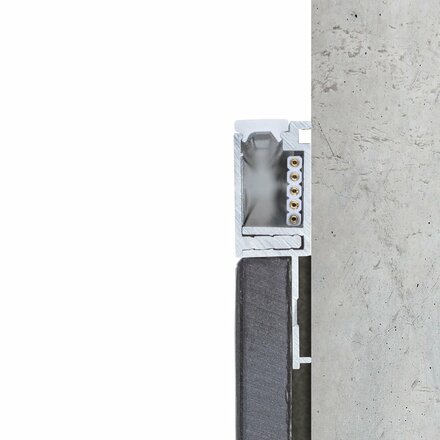 PAULMANN LumiTiles LED Strip vestavný profil Top 2m hliník eloxovaný/satén