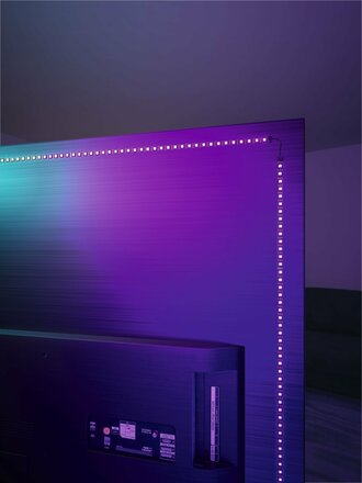 PAULMANN EntertainLED USB LED Strip osvětlení TV 75 Zoll 3,1m 5W 60LEDs/m RGB+