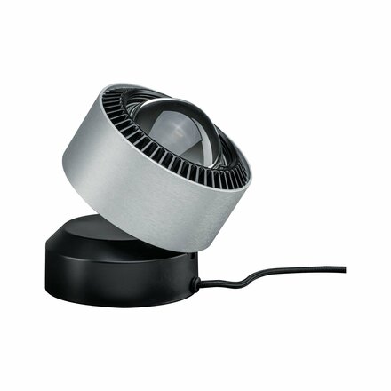 PAULMANN LED stolní lampa Aldan 3,5W černá/hliník kartáčovaný stmívatelné 797.18 P 79718