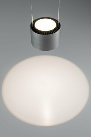 PAULMANN LED závěsné svítidlo Aldan 3-ramenné 3x9W černá/hliník kartáčovaný stmívatelné 797.20 P 79720