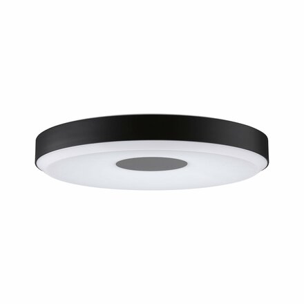 PAULMANN LED stropní svítidlo Smart Home Zigbee Puric Pane Effect 2700K 230V 16 / 1x1,5W stmívatelné černá/šedá