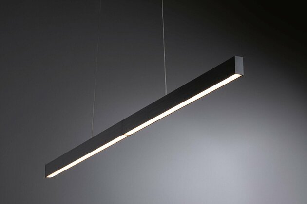 PAULMANN LED závěsné svítidlo Smart Home Zigbee Aptare 2700K 2x18 / 1x18W černá stmívatelné