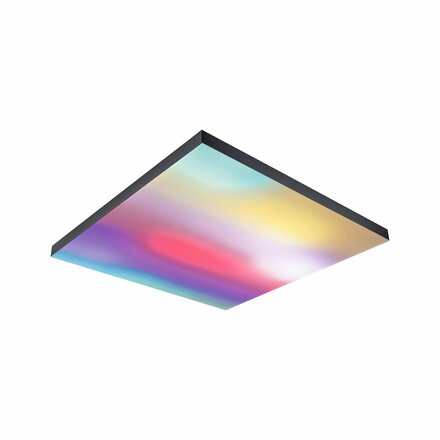 PAULMANN LED Panel Velora Rainbow dynamicRGBW hranaté 595x595mm 3520lm RGBW černá