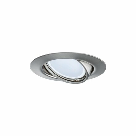 PAULMANN Vestavné svítidlo LED Base kruhové 3x5W kov kartáčovaný nastavitelné 3-krokové-stmívatelné 934.25 P 93425