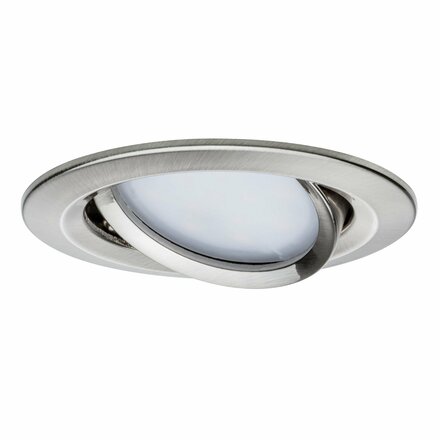 PAULMANN Vestavné svítidlo LED Nova kruhové 3x6,5W kov kartáčovaný nastavitelné 3-krokové-stmívatelné 934.83 P 93483