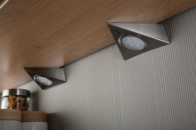 Paulmann nábytkové přisazené svítidlo LED pohybový senzor 3ks-Set vč. LED-Modul 3x2,8W 935.72 P 93572
