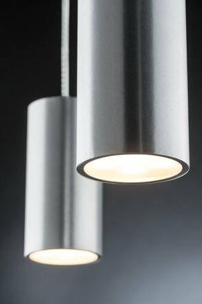 Paulmann závěsné svítidlo pro kolejnicový systém Urail Pendulum Barrel LED 1x6W matný chrom 951.77 P 95177