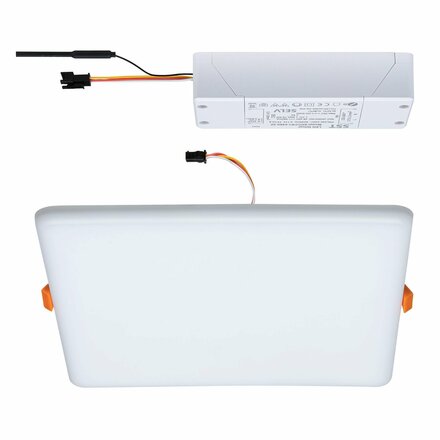 PAULMANN Smart Home Zigbee LED vestavné svítidlo Veluna VariFit měnitelná bílá 215mm x 215mm IP44 17W 953.85