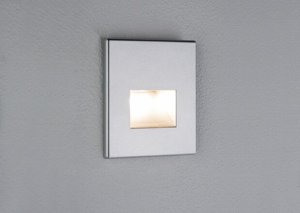 Paulmann vestavné svítidlo do zdi LED Edge 1,1W chrom mat včetně sv. zdroje 994.95 P 99495