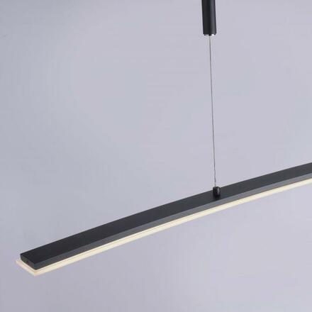 PAUL NEUHAUS LED závěsné svítidlo, antracit, moderní design 2700-5000K PN 2530-13