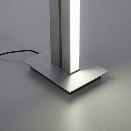 PAUL NEUHAUS PURE LINES LED stojací svítidlo, hliník, stmívatelné, otočné, vypínač 2700-5000K