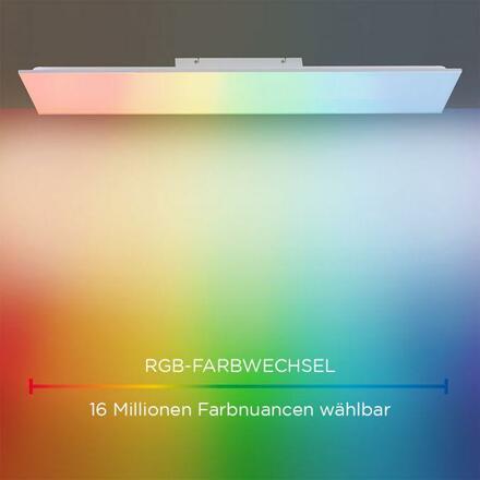 PAUL NEUHAUS Q-FRAMELESS, LED panel, Smart Home, 120x30cm RGB+3000-5000K PN 8289-16